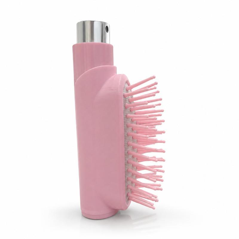 2 In 1 Sprayer Hair Brush Detangling Water Spray Comb Lightweight for Outdoor Travel Hair Grooming