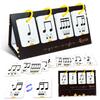 Musical Rhythm Learning Flash Cards for Drum Develop Proficiency Guitar