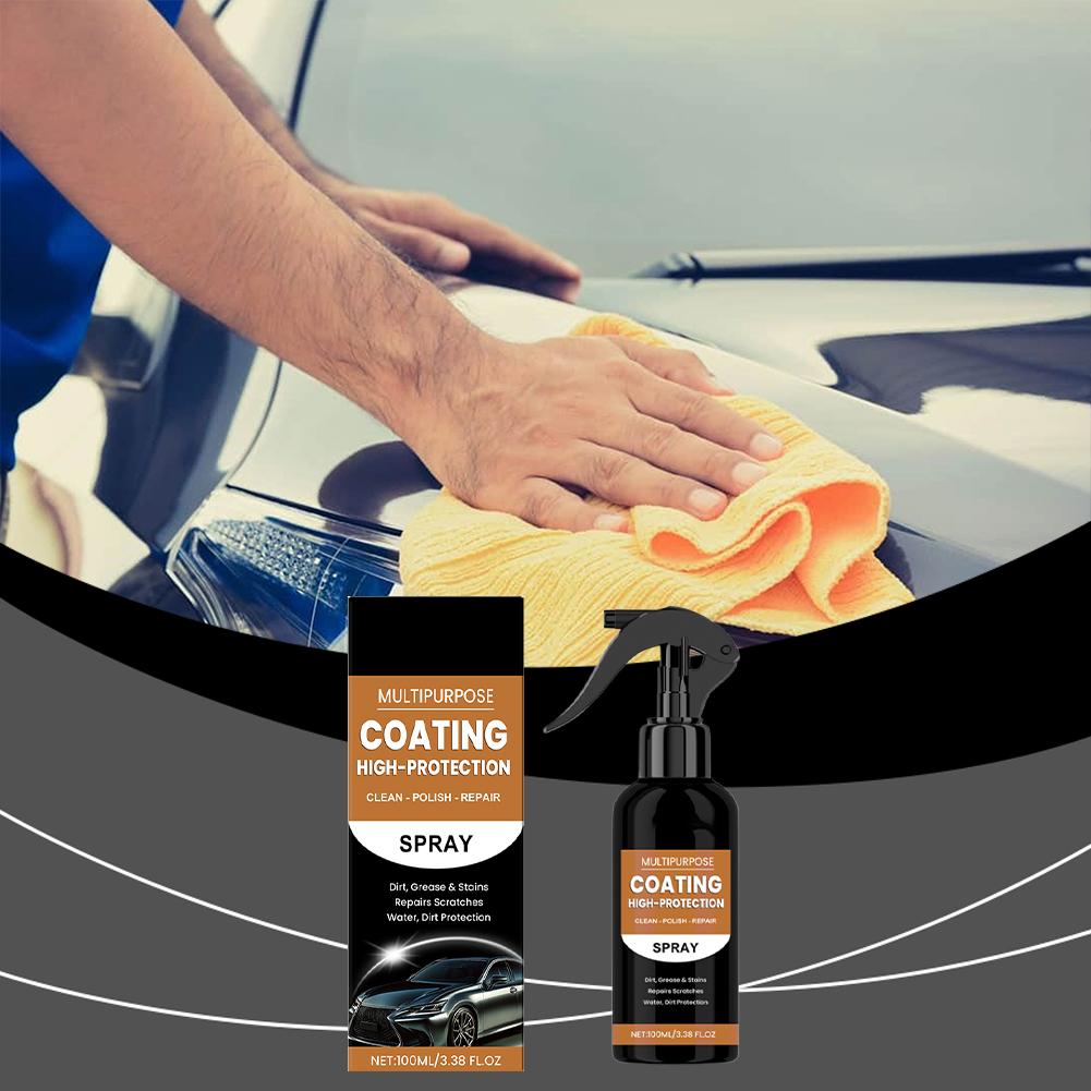 3 In 1 High Protection Quick Car Coating Spray, Nexa Turbo Shine, Nexa Car Scratch Remover