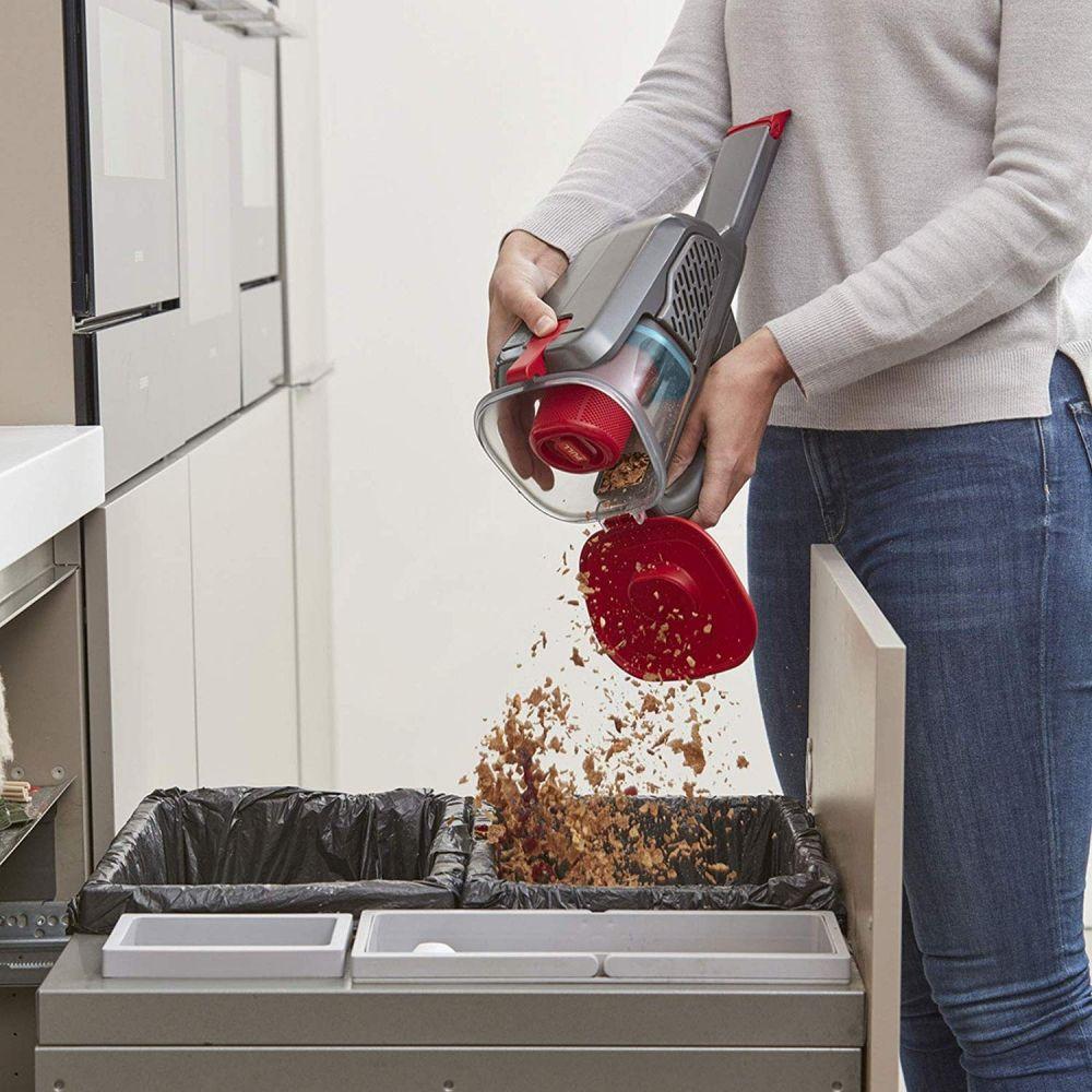 BLACK & DECKER Vacuum Cleaner | BHHV315B-QW | Cordless Operating | Handstick | 12 V | Gray/Ed