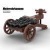 Military-Style Superior-Grade Moc First-Class Middle Ages War-Horse High-Standard Chariot Premium-Quality War Top-Grade Elephant High-Standard