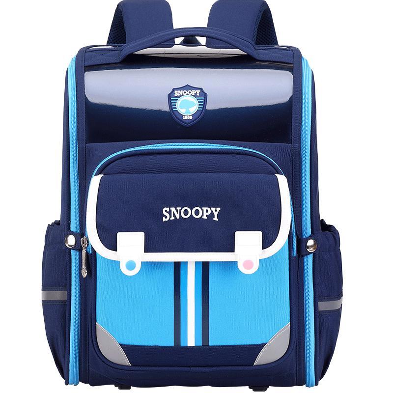 Легкий школьный рюкзак SNOOPY с защитой позвоночника Large