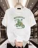 Summer New Style Heavyweight  Cotton ShortSleeved TShirt Unisexs Loose Trendy Cool HighEnd Shirt Unisexs Clothing