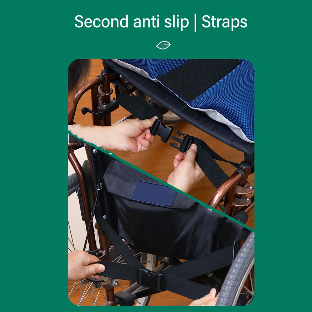 Wheelchair Pommel Cushion Anti Letting Down Wheelchair Anti Bedsore Pressure Relief Removable Pommel Cushion for Senior