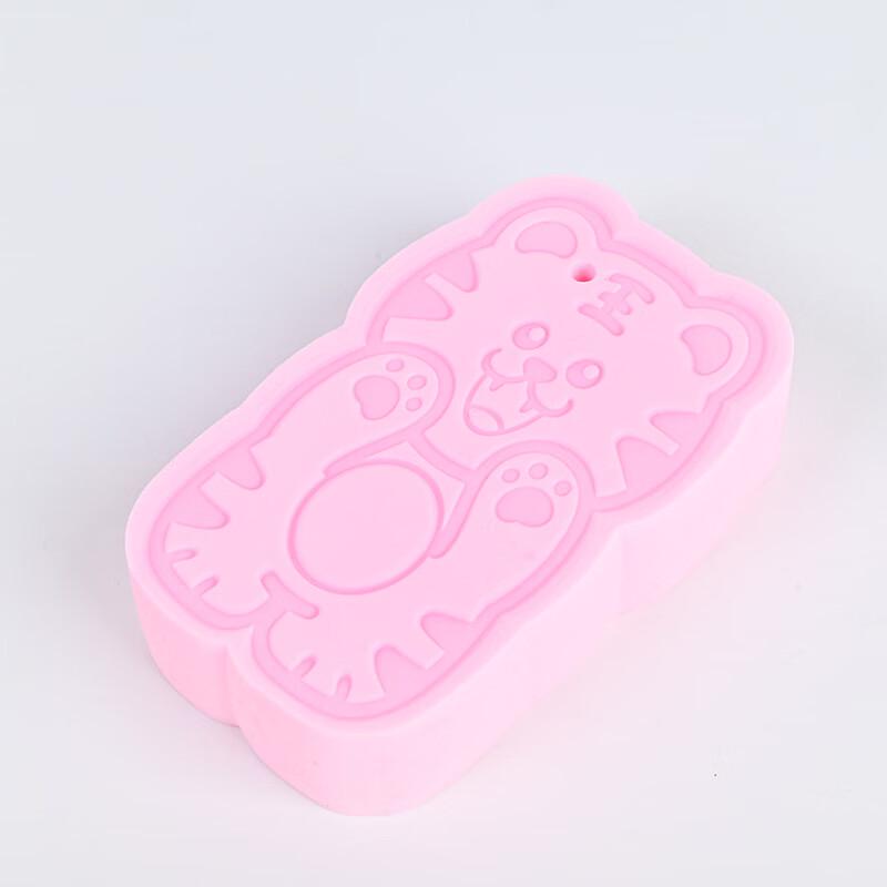 Little Tiger Print Bath Sponge