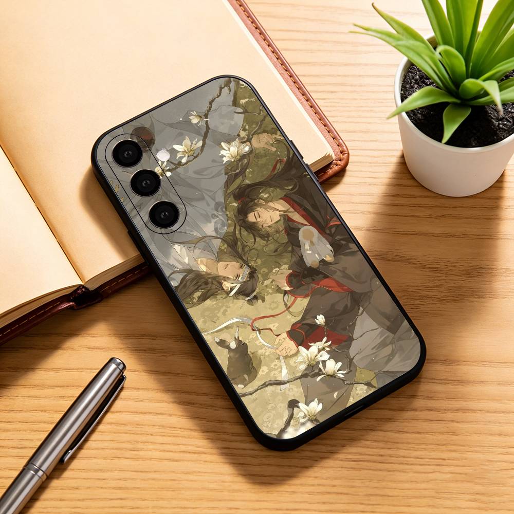 

Anime mo dao zu shi Phone Case For Samsung Galaxy A73,A72,A71,A70,A53,A52,A51,Soft Silicone Black Cover Samsung a21s