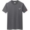 T-shirt da Uomo 2023 Overize Estiva Magliette di Cotone da Uomo T-shirt Casual da Uomo T-shirt con Stampa Cuore Amore Girocollo Manica Corta Top da Uomo