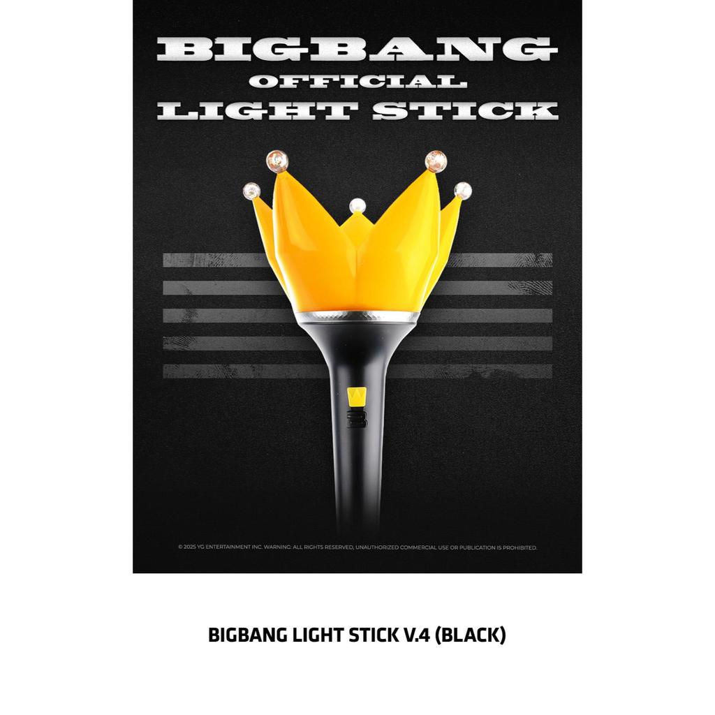BIGBANG OFFICIAL LIGHT STICK Ver.4 Black (Fanlight)