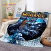 WOW, World of Warcraft Demon Hunter, Lich King Game Flannel Blanket for Beds Bedroom Sofa Picnic,Throw Outdoor Leisure 013