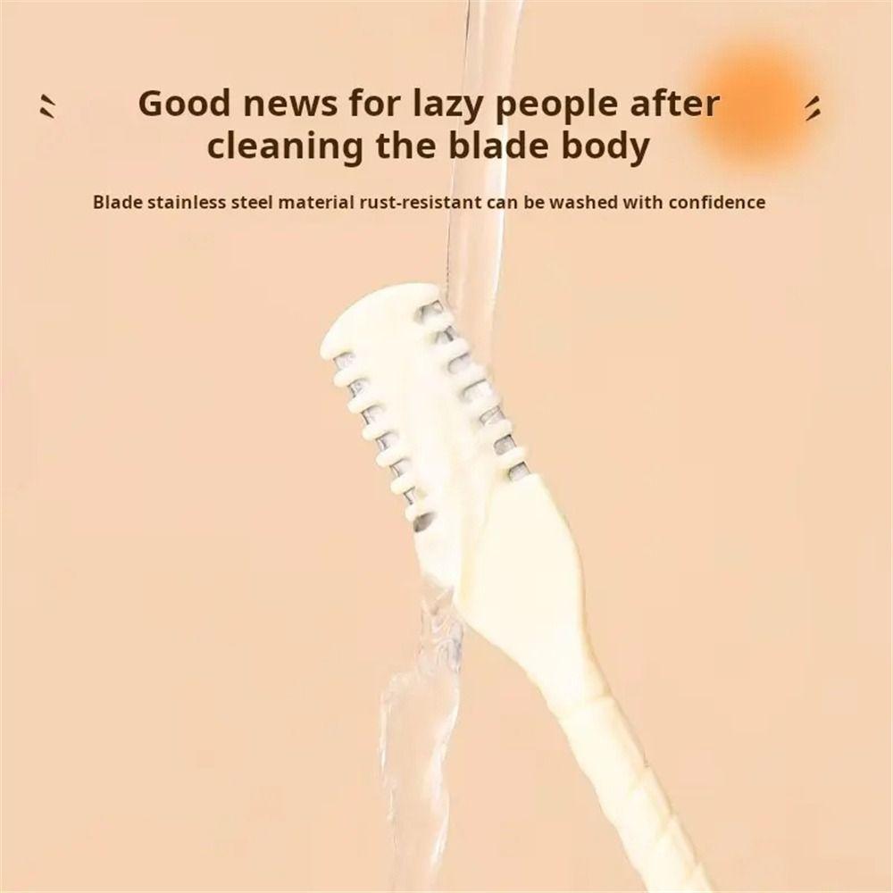 1/2/3/4/5 pcs with Comb Teeth Nose Hair Trimmer Washable Nose Hair Remover Nose Hairs Razor Unisex
