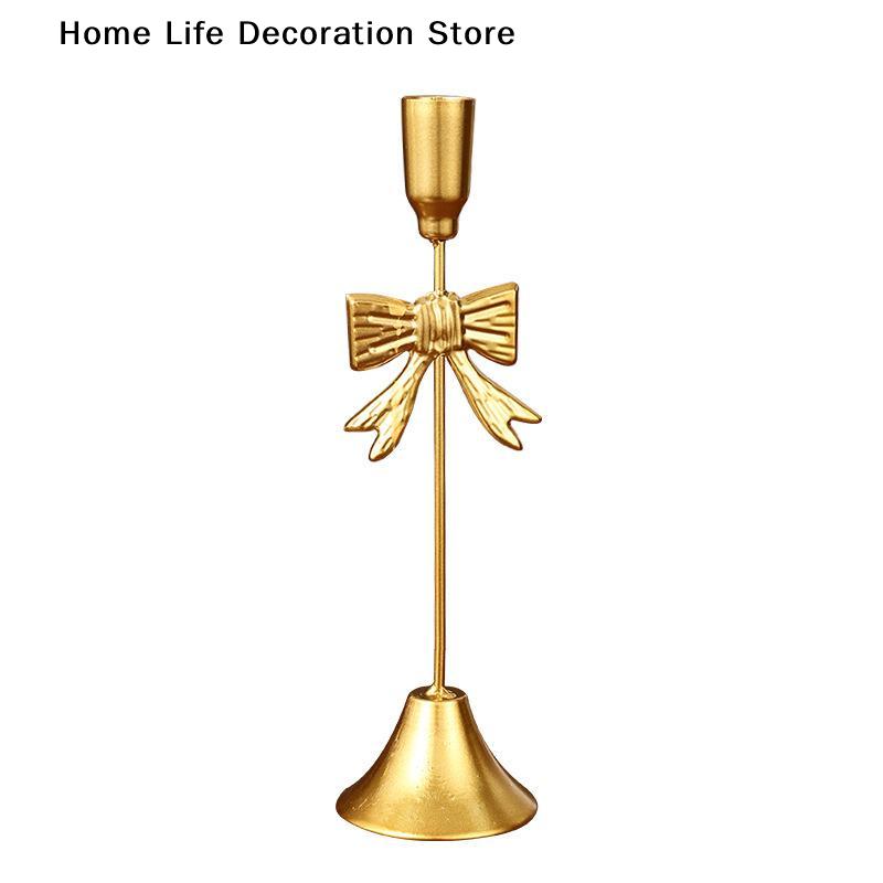 Vintage Candlestick Holders Kit Brass Gold Candlestick Set Candle Holders Decorative Candlestick Stand For Wedding Party Dinning