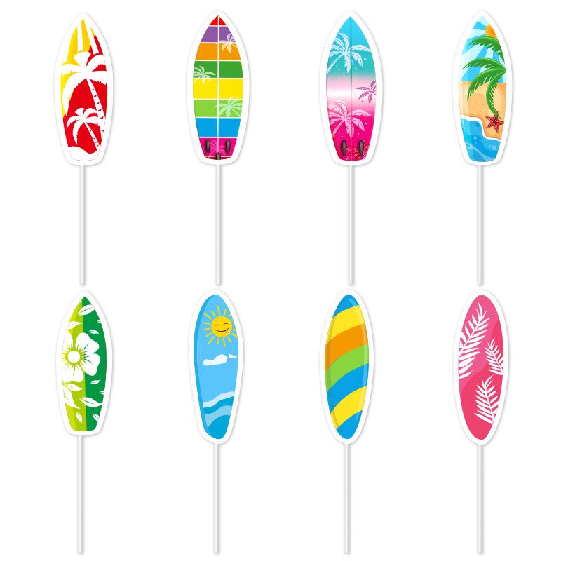 Hawaiian Flamingo Party Honeycomb Table Decorations