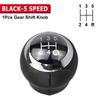 5/6 Speed Car Gear Shift Knob Lever Shifter Stick Handball For Toyota For Auris 2007 2008 2009 2010 2011 2012 2013
