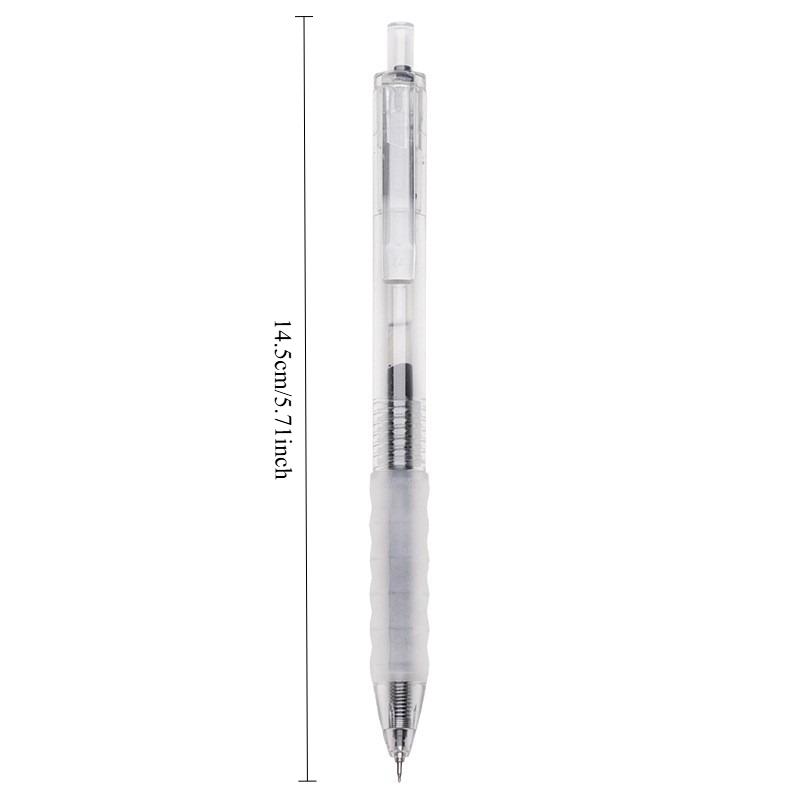1pc Quick-Drying Gel Pen 0.5mm Black Ink Back to School Stationery Office Writing Stationery Student Exam Signature Pen Comfortable Grip Stationery Sc