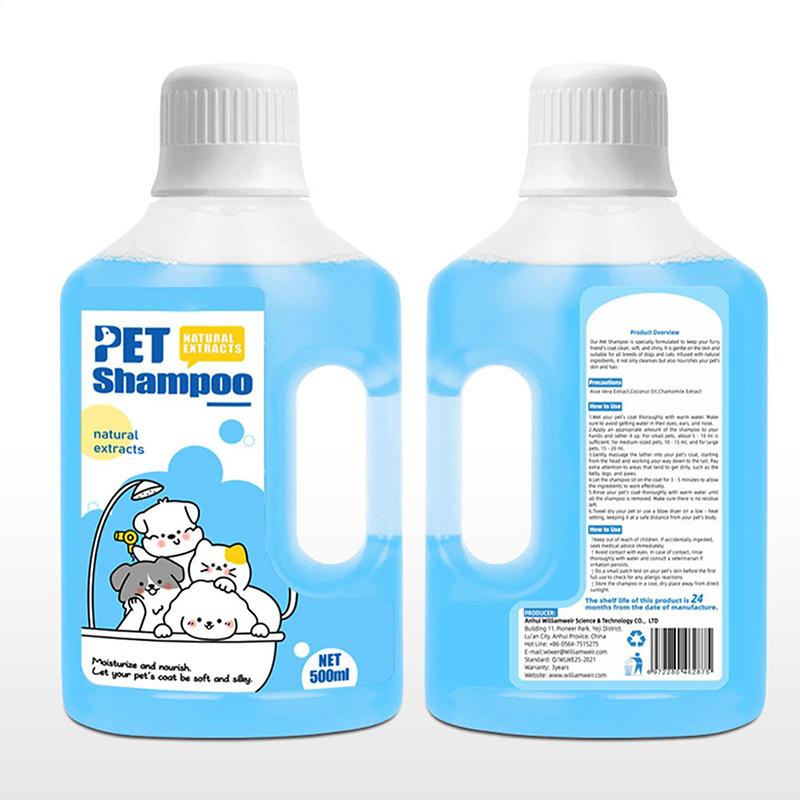 Pet Shower Gel Universal Skin-friendly Grooming Supplies Puppy Care Products to Remove Dirt and Oil Remove Odors Universal