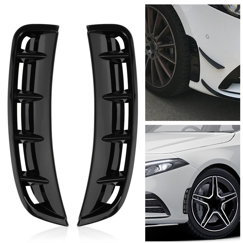 Car Front Bumper Spoiler Side Trim Spoiler for MercedesBenz A Class Hatchback Sedan W177 AMG Line 2018+ Universal Front Bumper