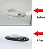 Exterior Door Handle Grab Cover Trim with Smart Key Hole for Alfa Romeo Giulia 2017-2019 Carbon Fiber Exterior Car Accessories