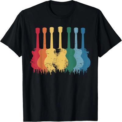 Vintage Guitar Music Band Guitarist T-Shirt