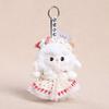 New Polyester Plush Toy Cute Pastoral-Style Little Sheep Doll Birthday Gift Dressed-Up Decorative Ornament