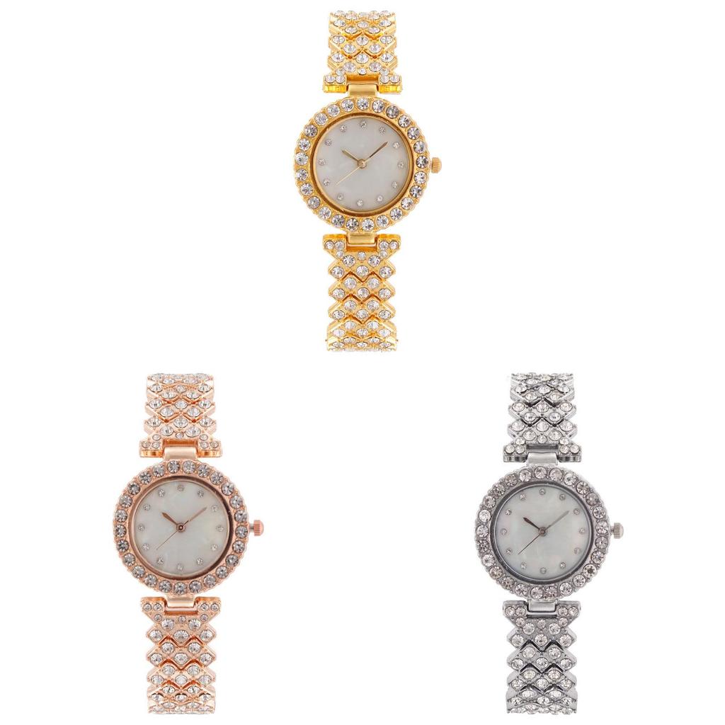 Stylish Jewelry Style Girl Wristwatch With Quartz Movement And Indicator