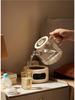 110V Glass Tea Kettle: Health Pot for Office and Home, Compatible with US, European, and British Standards.
