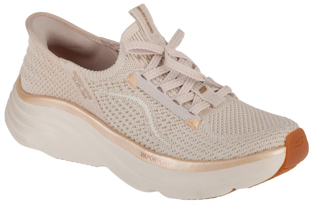 Skechers Slip-Ins: D'lux Vapor - Evening Glow, Dámské béžové tenisky