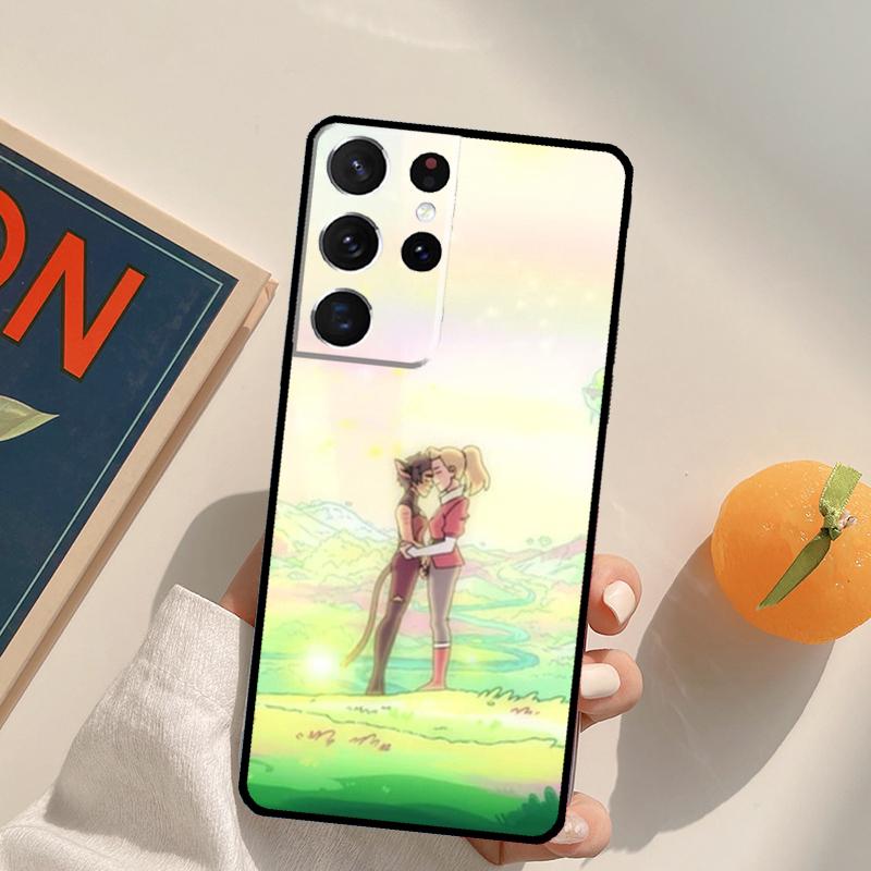 

She Ra Princess of Power Case For Samsung S22 S23 Ultra S8 S9 S10 S10e Note 10 Plus Note 20 Ultra S21 S20 FE Cover Galaxy S22