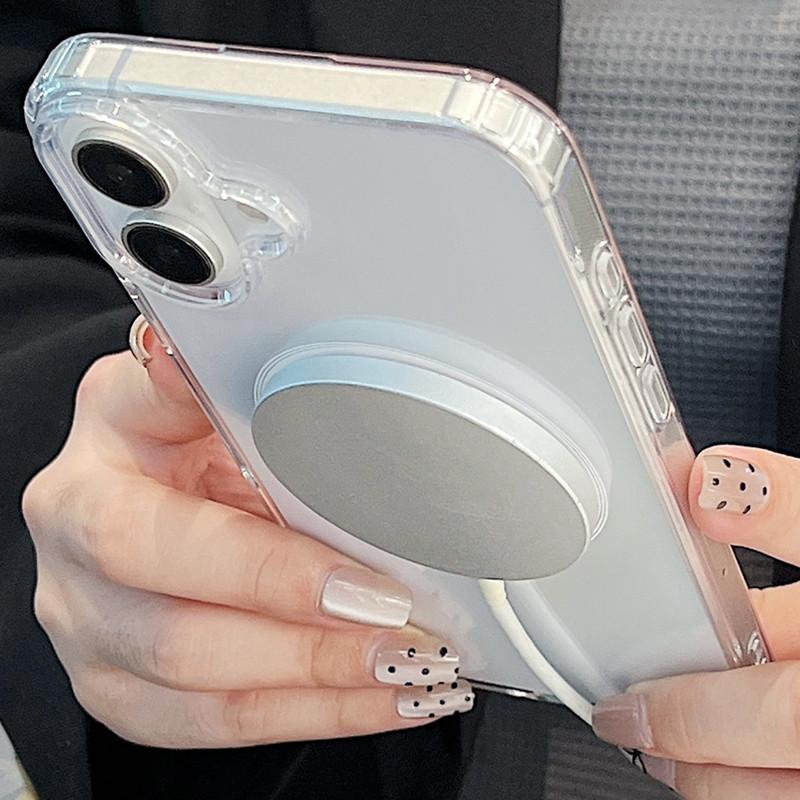 iPhone 17 Pro Max Magnetic Transparent Acrylic Case