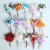 Mini Gypsophila Dried Flower DIY Wall Decoration Kit with Vase