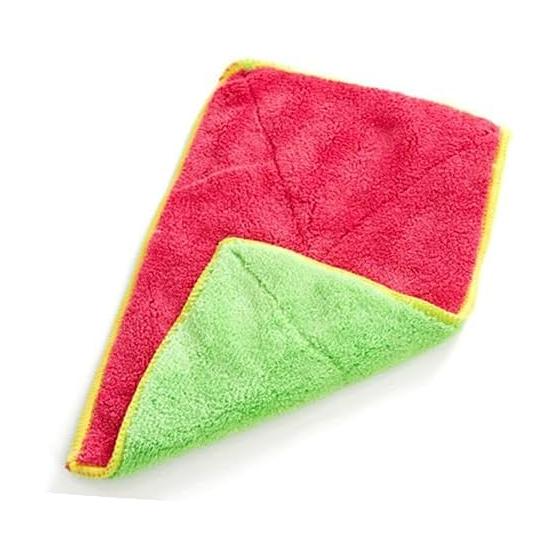 UKCOCO 5 Pack Microfiber Kitchen Towels, Highly Absorbent, Double-Sided Cleaning Cloths, Soft, Scratch-Resistant, Multi-Purpose for Kitchen,