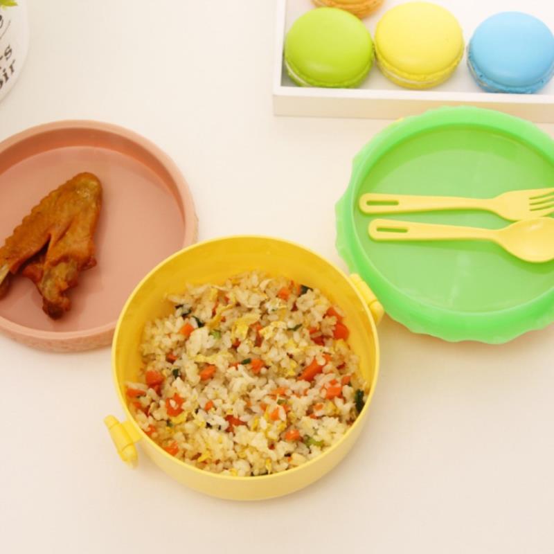 Hamburgerový obědový box Dětský bento box Nádoba na jídlo Kreativní hamburgerový obědový box