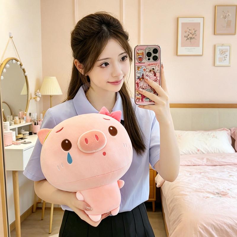 Cute Pig Plush Pillow For Kids Kids Bedroom Decor Soft Toy Gift