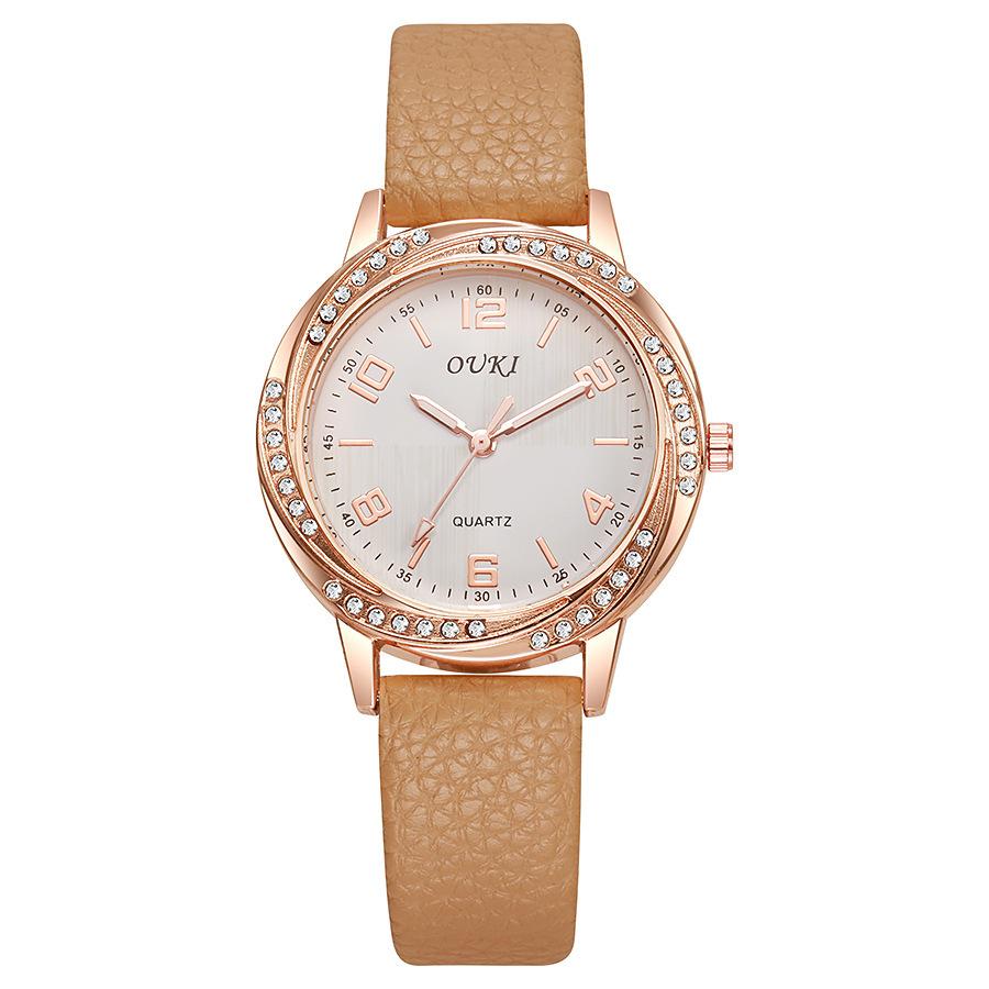 

Womens Fashion Quartz Watches Brand Luxury Ladies Rose Gold Watch Best Gifts Clock For Wife,Family,Friend жовтий
