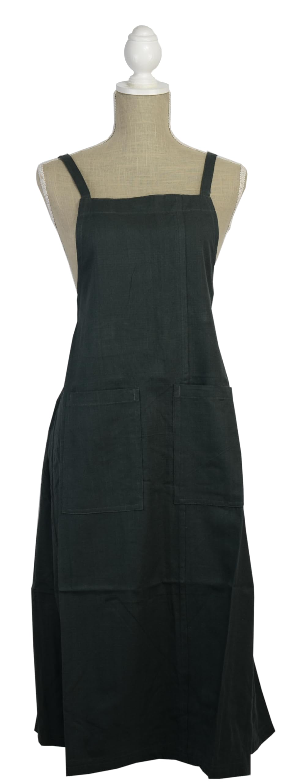 

Friendshill Long Apron Light Wind Black