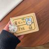 Cute Chiikawa Hachiware Usagi 2-In-1 Premium Genuine Leather Card Holder Id Window Cute Kawaii Anime Cartoon Holiday Gifts Toys