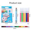 1~5pack Drawing Pen Crayon Marker Ball-point Pen Multiple Colors Suitable for Paper Non-woven Canvas Painting School Supply TMZ