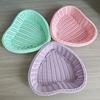 Plastic Wicker Basket Hand Woven Storage Basket New Picnic Serving Basket  Fruit Display