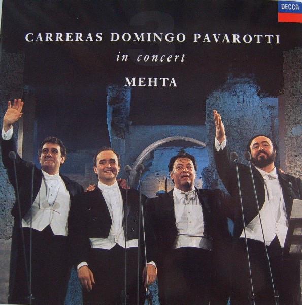 

LP Record CARRERAS, DOMINGO, PAVAROTTI, MEHTA - In Concert 4304331 DECCA 1990 Germany Classical Used