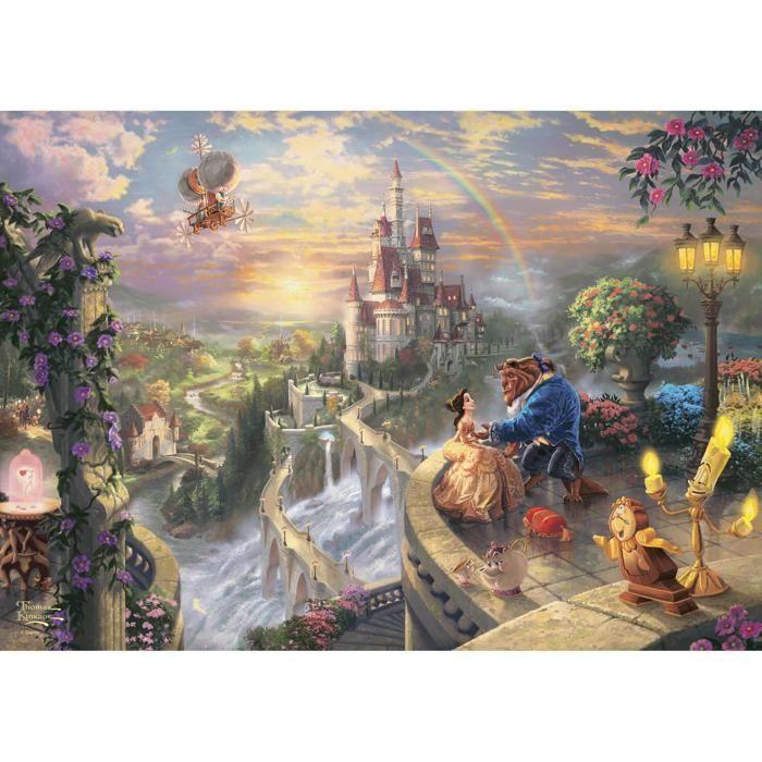 Puzzle 500 Pièces : Disney : La Belle Et La Bête
