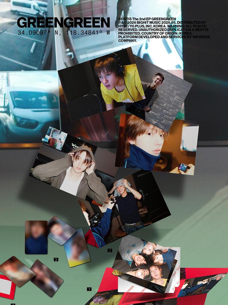 CORTIS The 2nd EP Album - GREENGREEN (Weverse Albums Ver.)