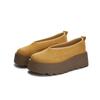 AIYUQI Mocassins pour femmes Chaussures plateforme à enfiler à semelles épaisses pour femmes Grande taille sport Forrest Gump chaussures pour femmes