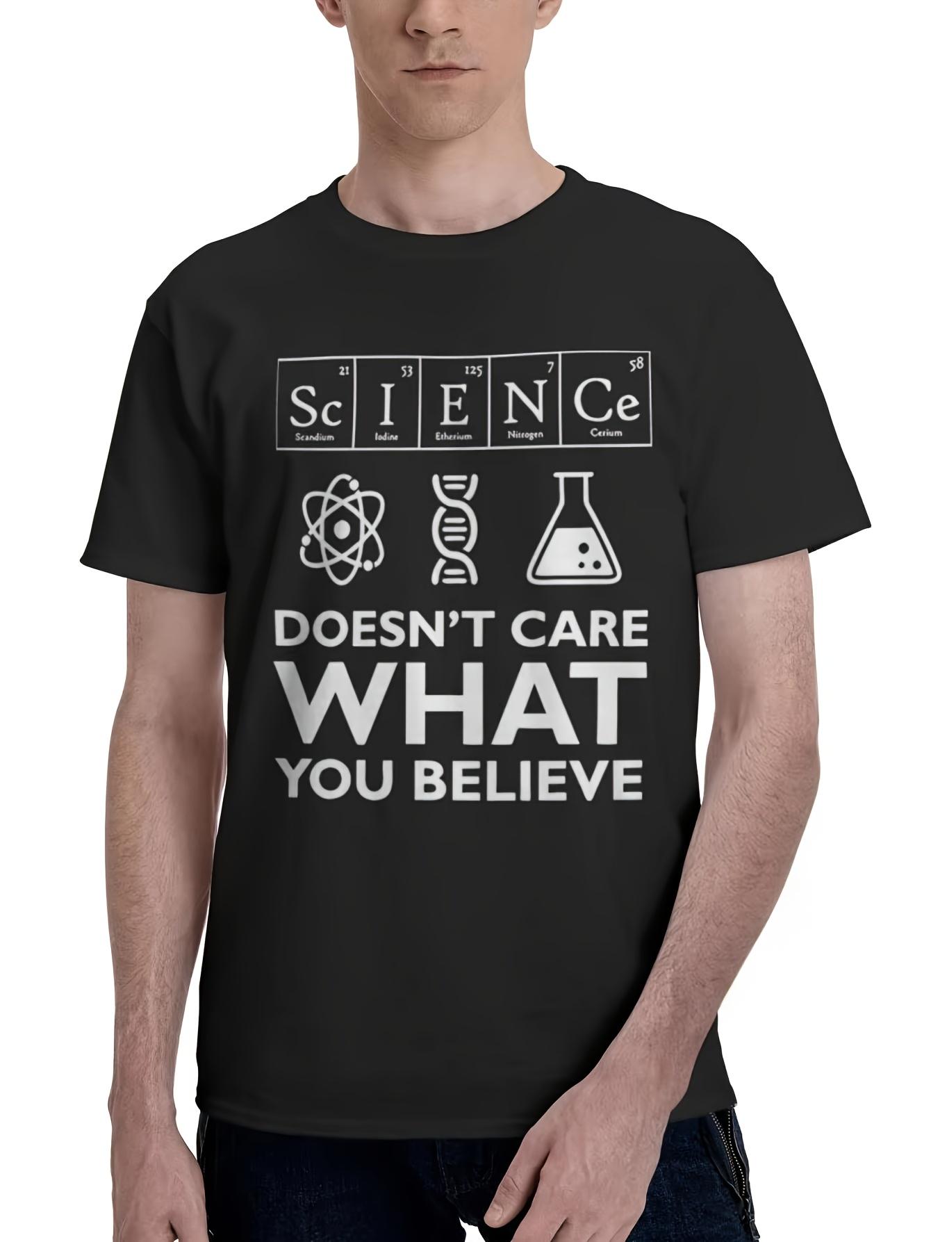 Long Sleeve T-Shirt y2k Science Saying T M