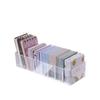 Transparent Stationery Finishing Box Plastic Sticky Note Sorting Box  Charging Line