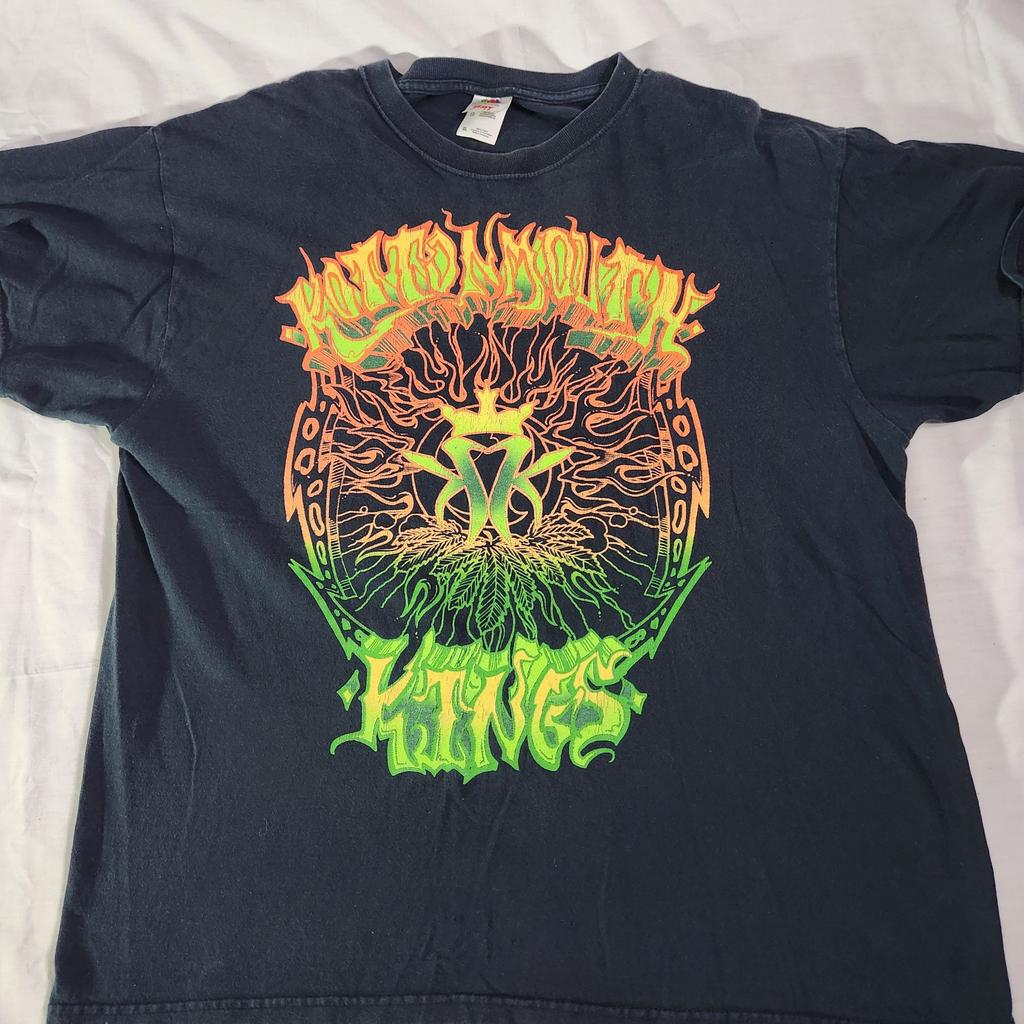 Vintage KMK KottonMouth Kings Vintage Shirt Red Eye Rap 420 Black Faded XL Unisex T-Shirt