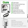 Wasserdichtes Mini Hunde-GPS Tierortung Bewegungsalarm Halsbänder Anti-Verlust Tracker für Katzen und Welpen Fernbedienbarer Globaler Locator