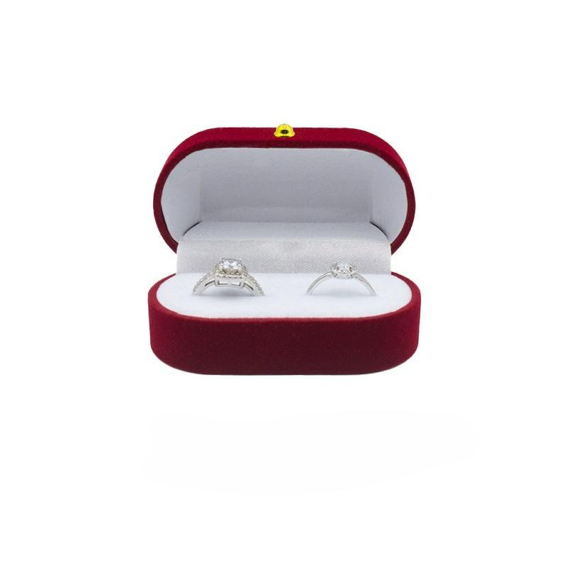 1pc Cute Velvet Ring Jewelry Box for Pendants, Earrings, Necklaces, for Storing Gifts for Friends, Lovers, Or Classmates' Birthdays, Jewelry Boxes