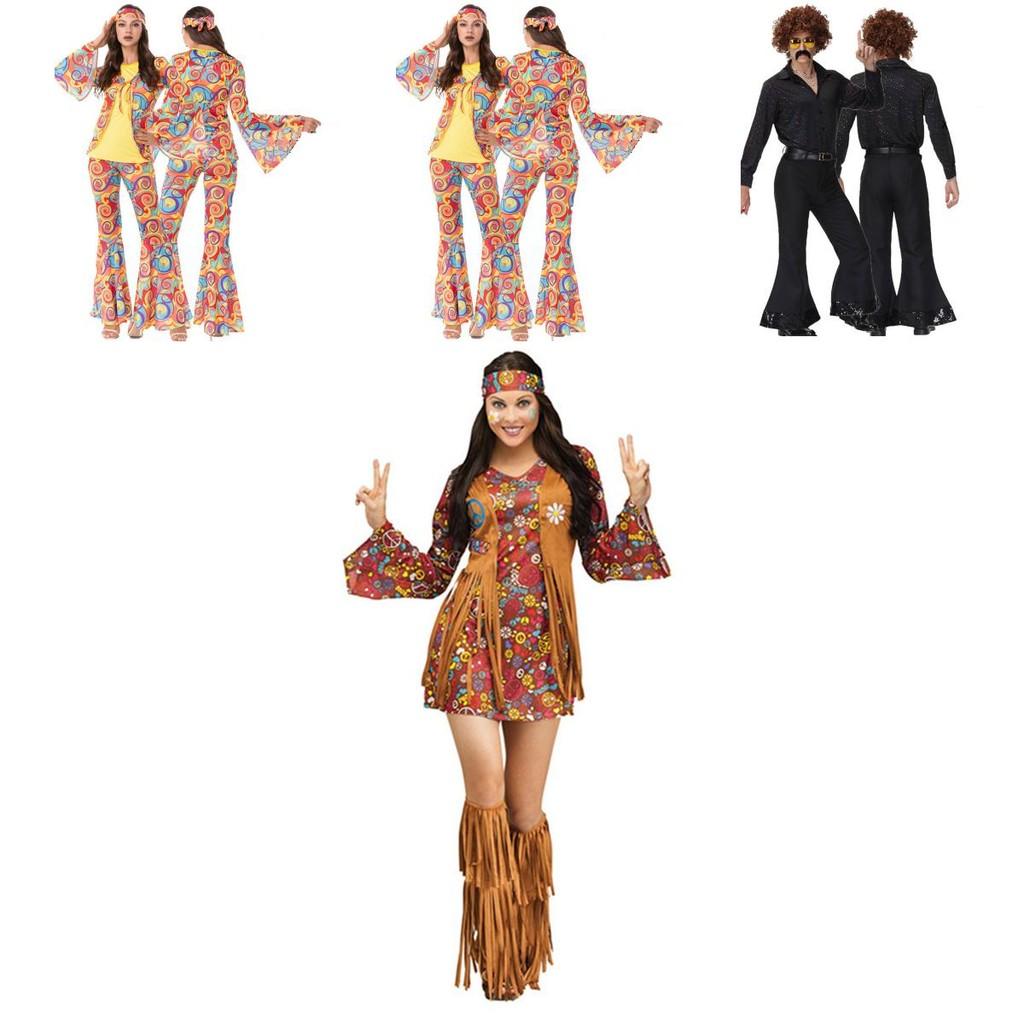 Stylish And Beautiful 70s Disco Costume Set For Adults Get Ready To Shine!