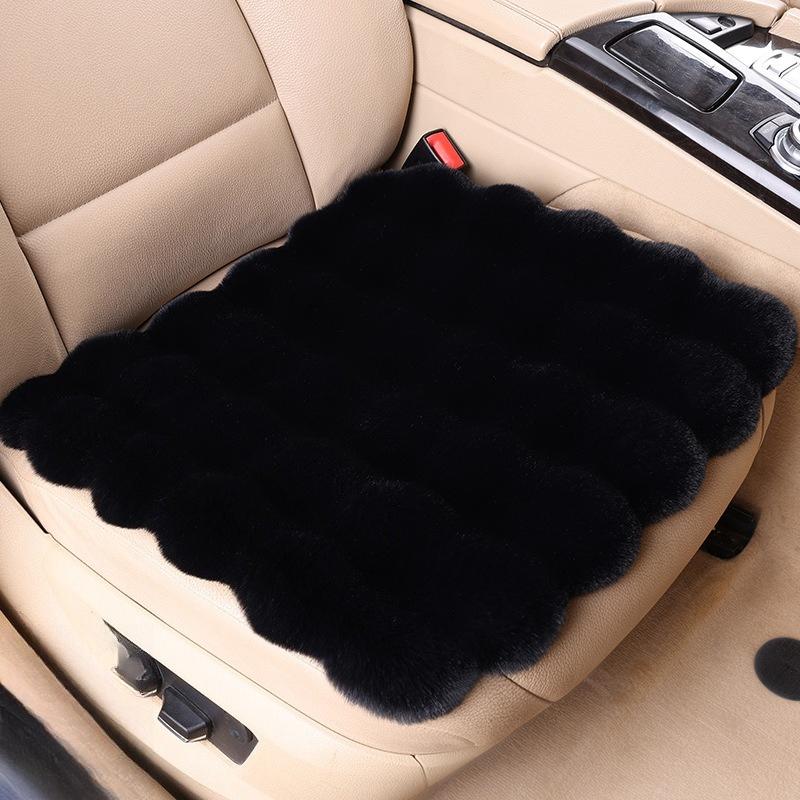 Plush Car Seat Cushion Set All-Season Soft Foam Padding with Thermal Insulation & Non-Slip Design Fit for Cars, SUVs, Trucks Winter & Everyday Use