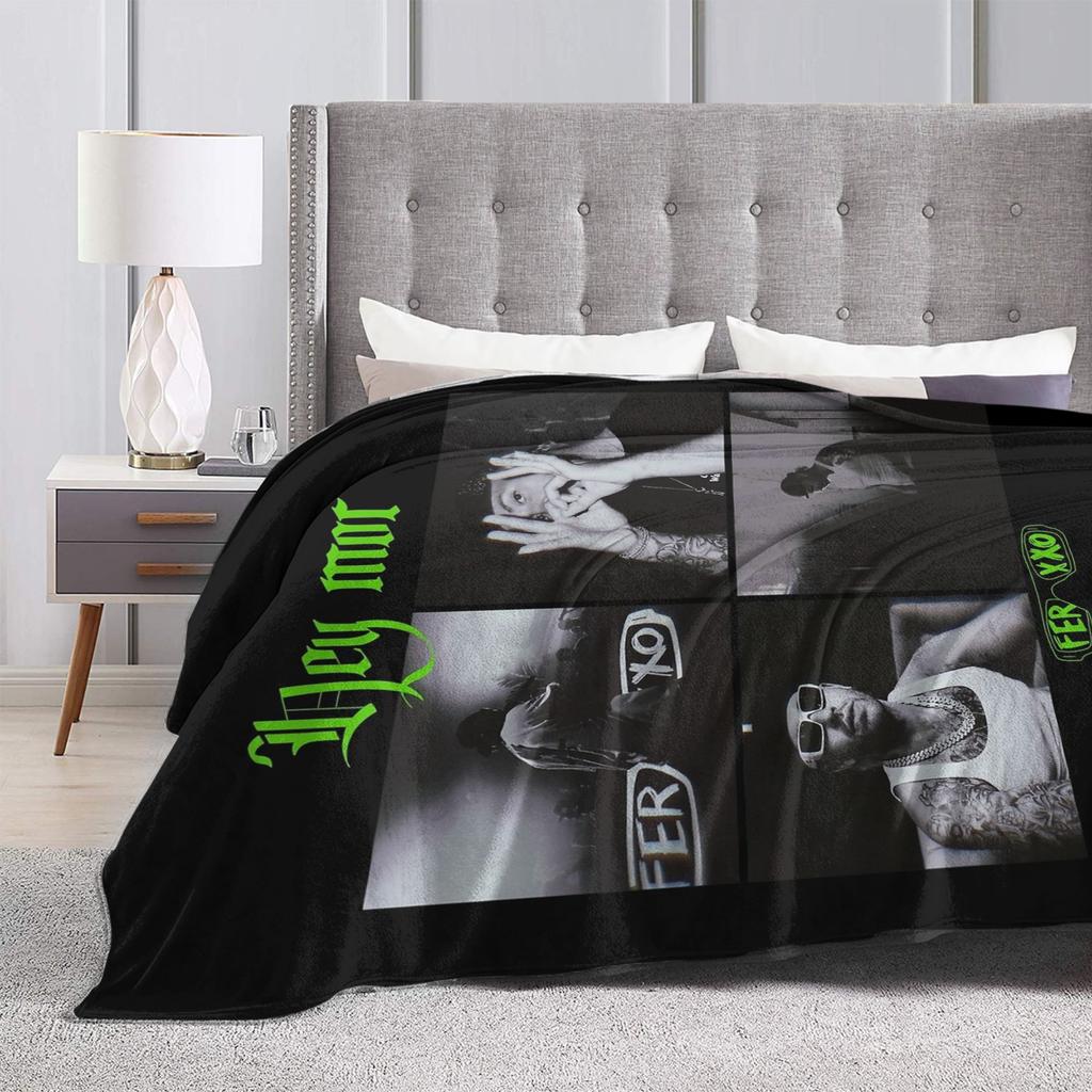 Rapper Feids Ferxxos Tour Blankets Fleece Spring/Autumn Breathable Ultra-Soft Throw Blankets for Bed Couch Rug Piece