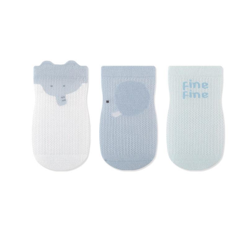 3 Paare/Lot Neue Sommer Kinder Socken Mädchen Ultra Dünne Netz Socken Cartoon Hase Hund Baby Lauflernsocken